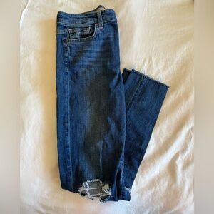 Joes jeans high rise skinny ankle
